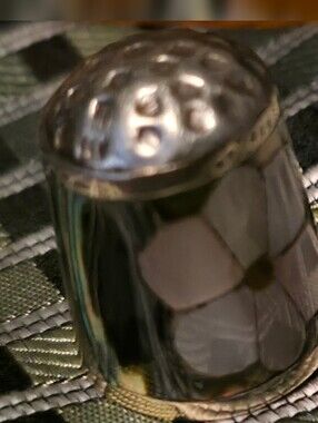 4/$25 Deal! Vintage Thimble For Sewing With Abalone Shell